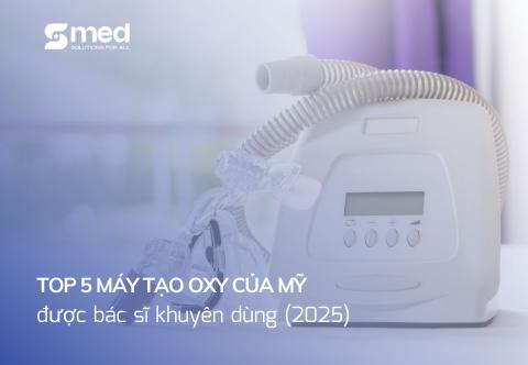 Top 5 máy tạo oxy của Mỹ được bác sĩ khuyên dùng (2025)