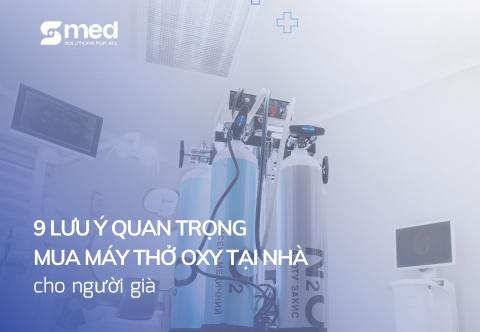 9 lưu ý quan trọng khi mua máy thở oxy tại nhà cho người già